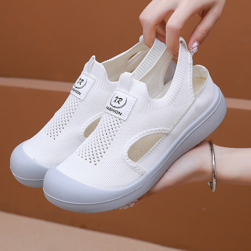 Women'S Shoes For Plantar Fasciitis - Casual Women's Shoes Hollow Breathable Lightweight