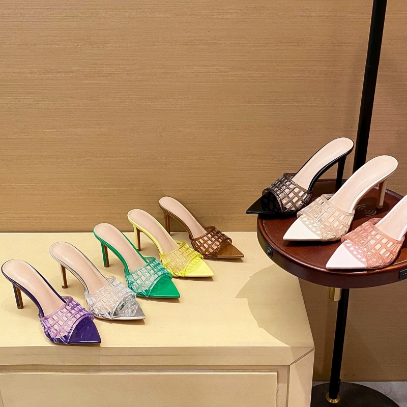 Platform Mule Heel - New Summer Women's Pointed Stiletto High