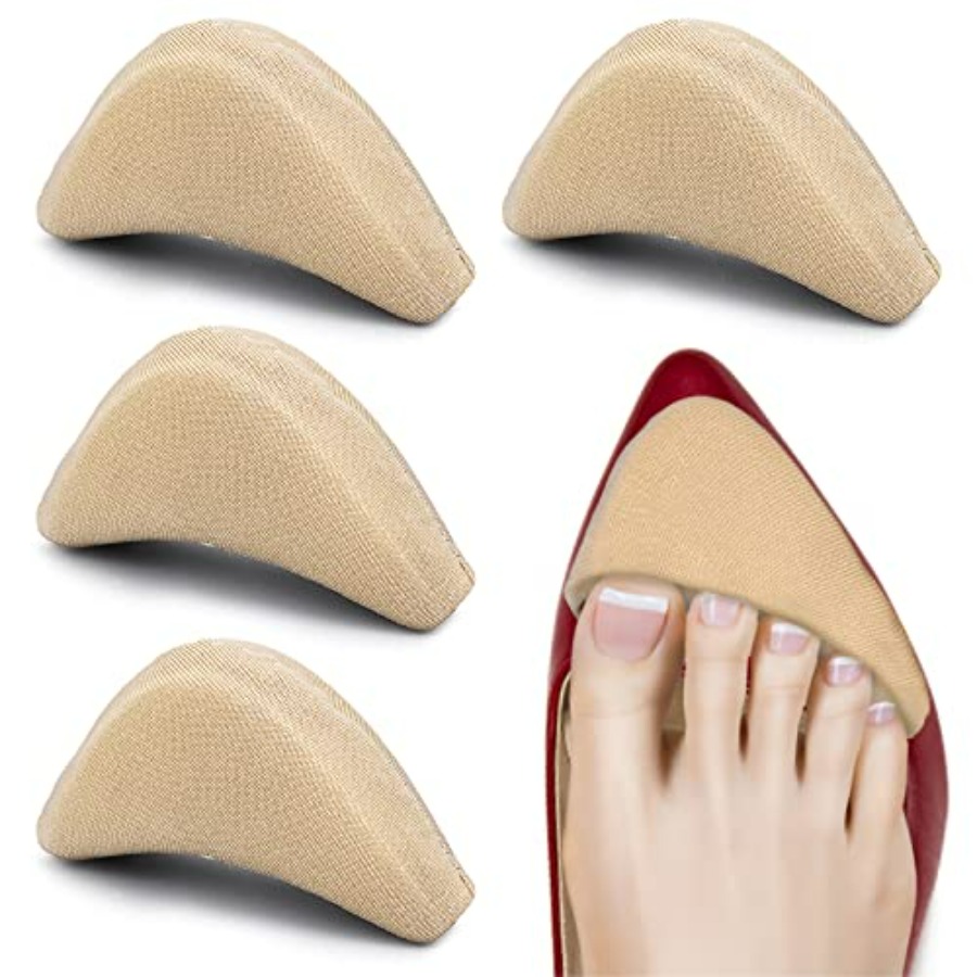 Women Shoes For Big Feet - 2 Pairs Soft Sponge Adjustable Shoe
