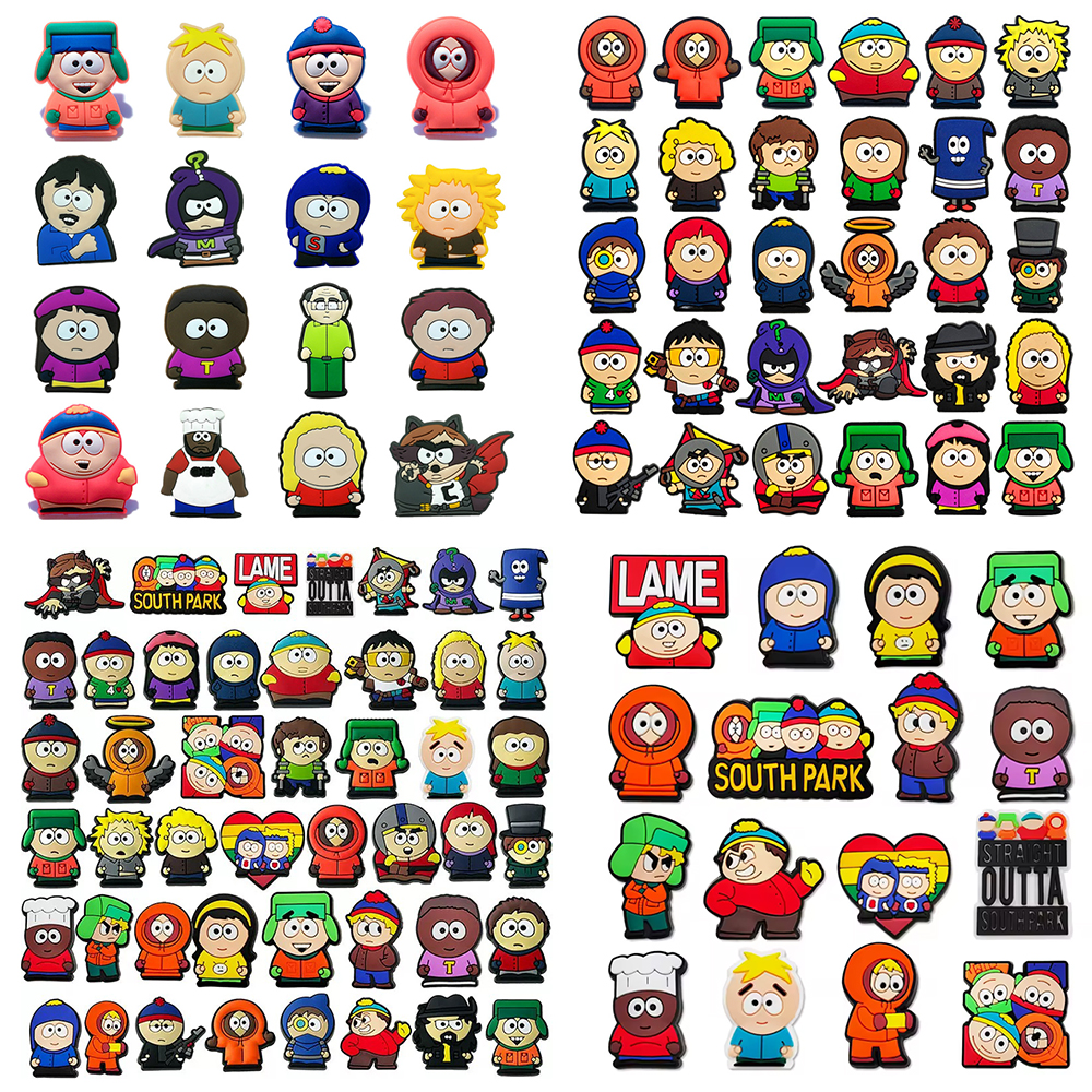 Croc Style Clog - 16-46Pcs Hot Toys South Park Shoe