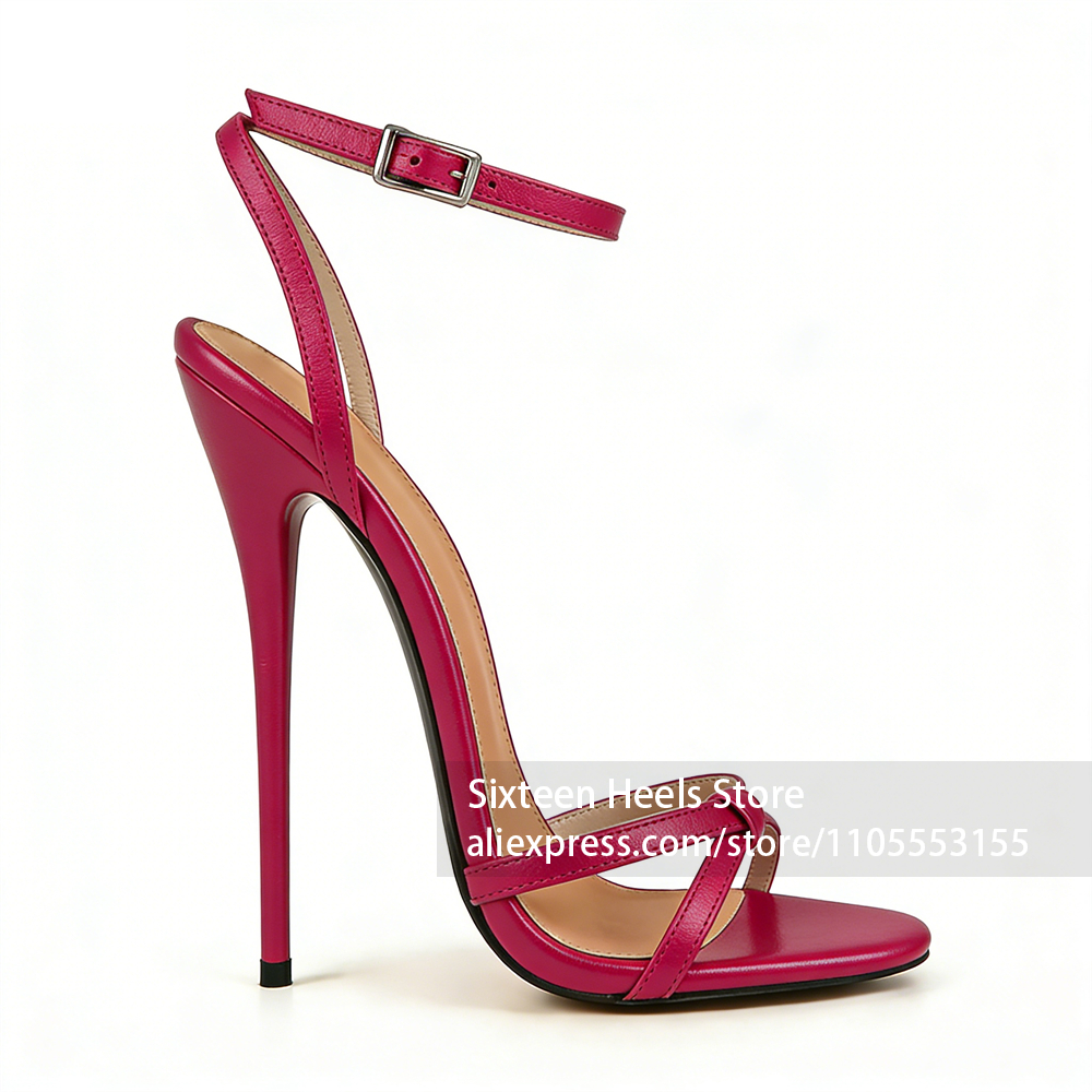 16cm Lacquered Heel Knot Sanda - Metallic Heel Sandal ulasan dan harga