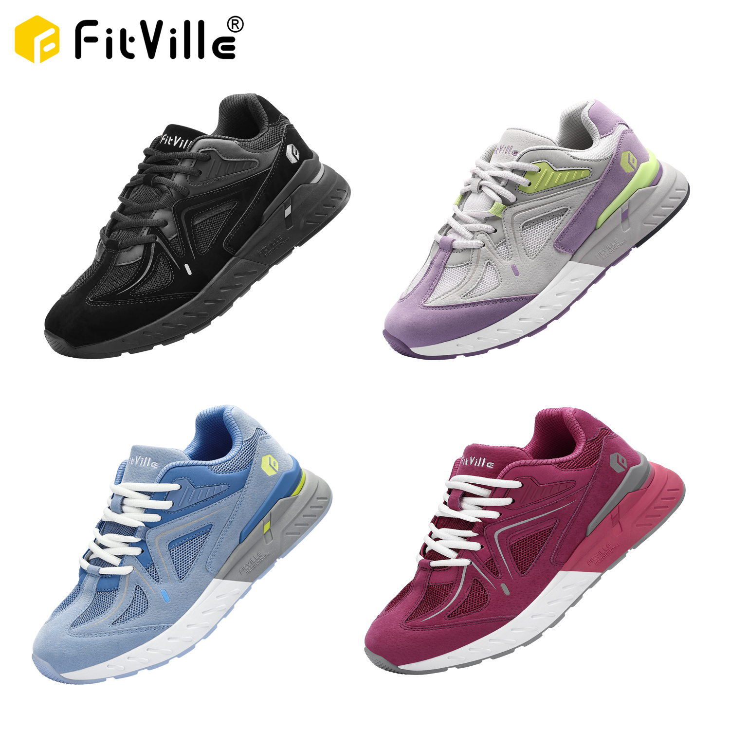 FitVille Women's Walking Shoes - Women'S Shoes For Plantar Fasciitis ulasan dan harga