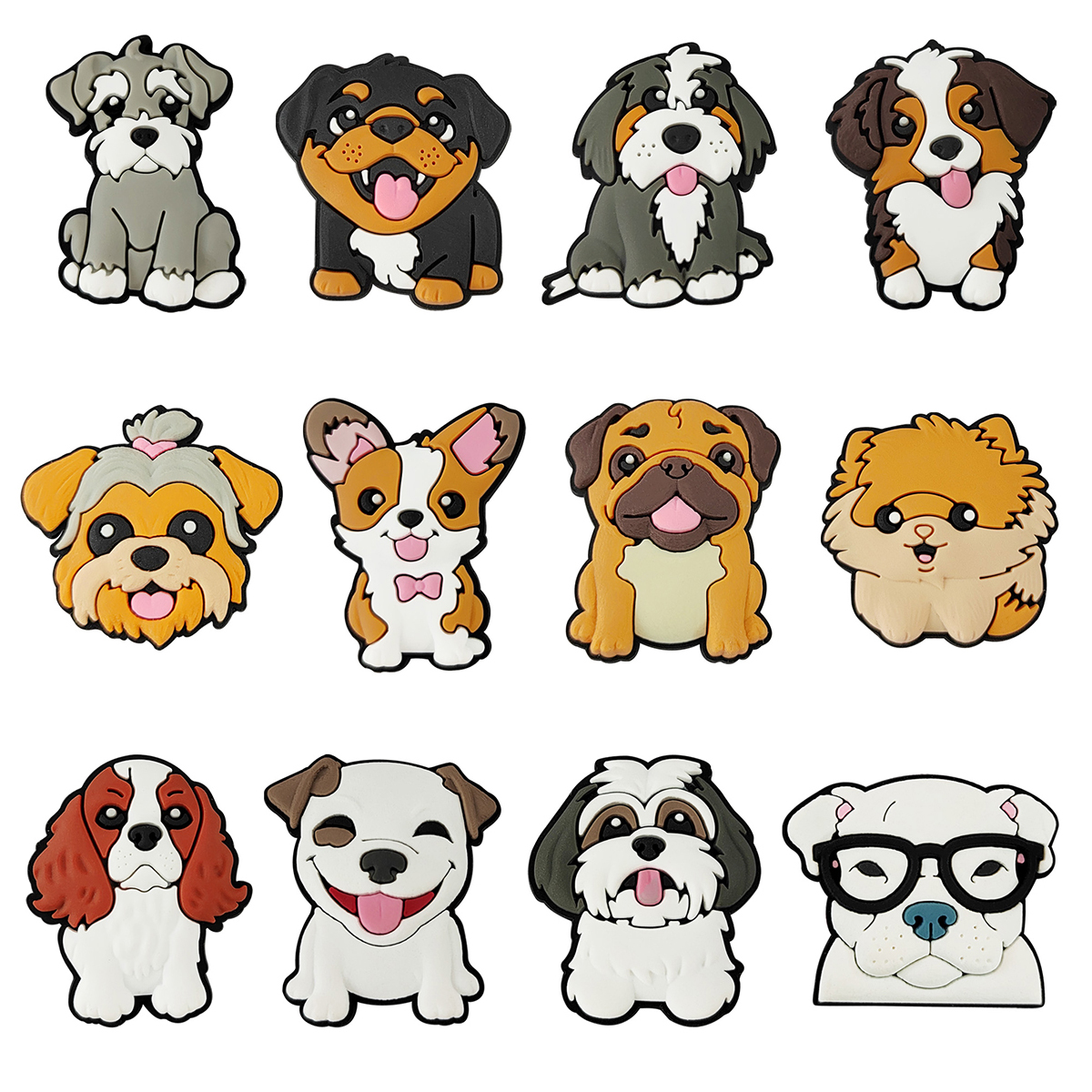Cute Animals Dog Shoe Charms P - Croc Style Clog ulasan dan harga