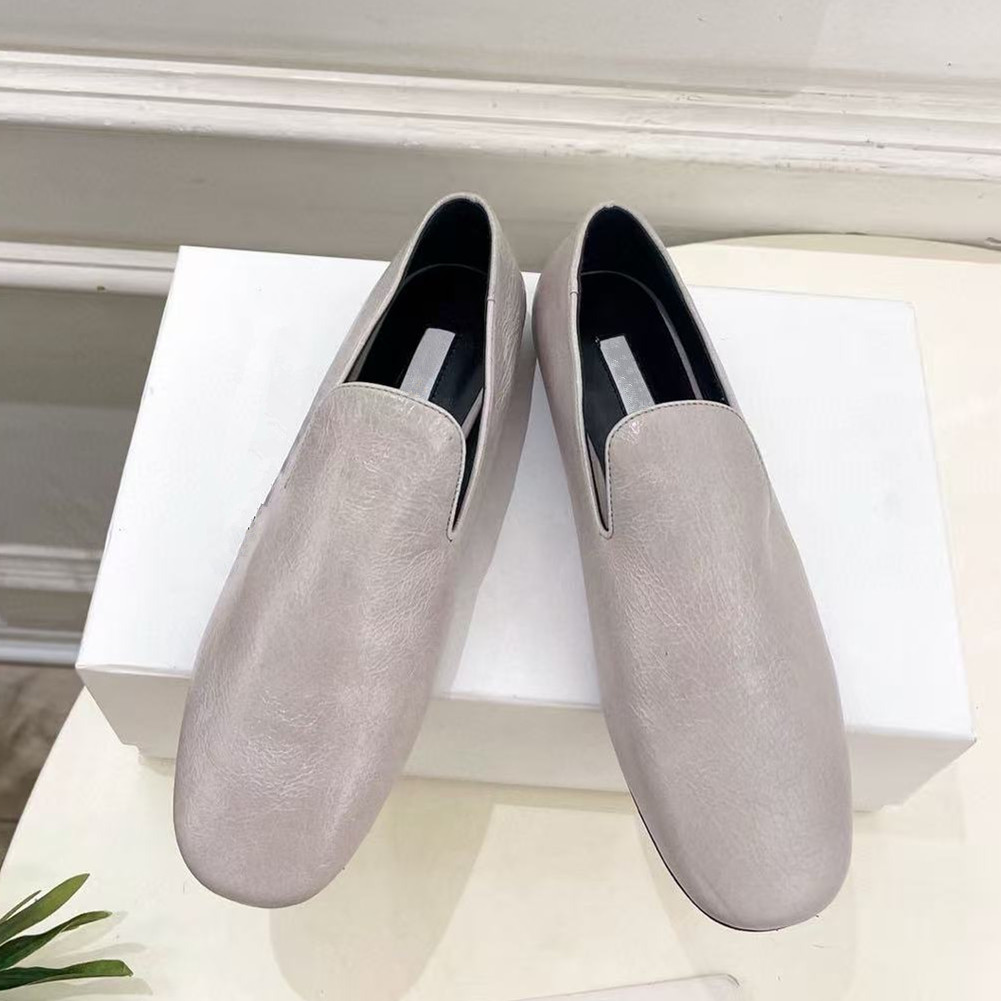 2026 new black genuine leather - Women'S Shoes Loafers Black ulasan dan harga
