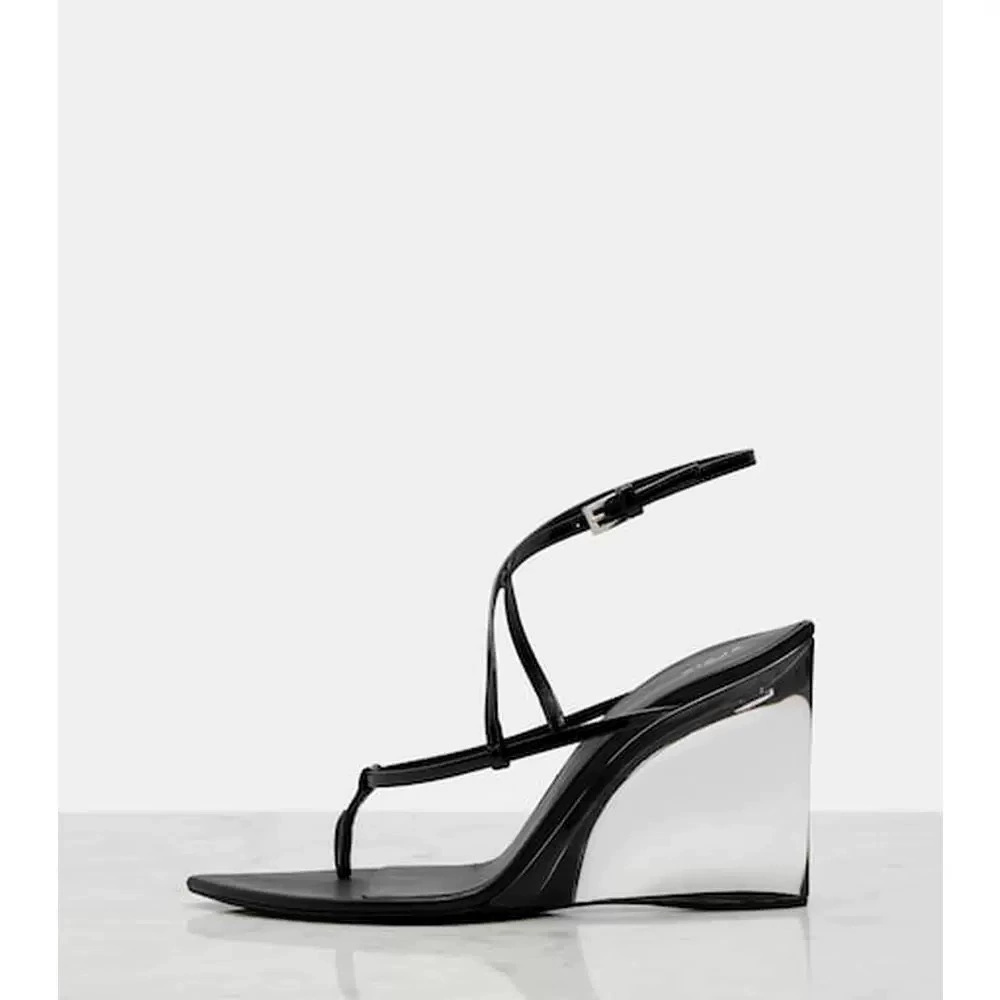 Women's Patent Leather Clear W - Wedge Heeled Sneaker ulasan dan harga