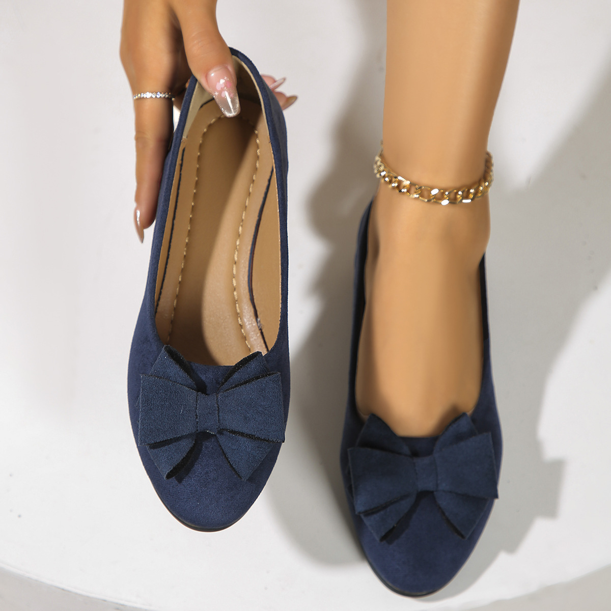Women's Casual Shallow Mouth S - Women'S Shoes Loafers Black ulasan dan harga