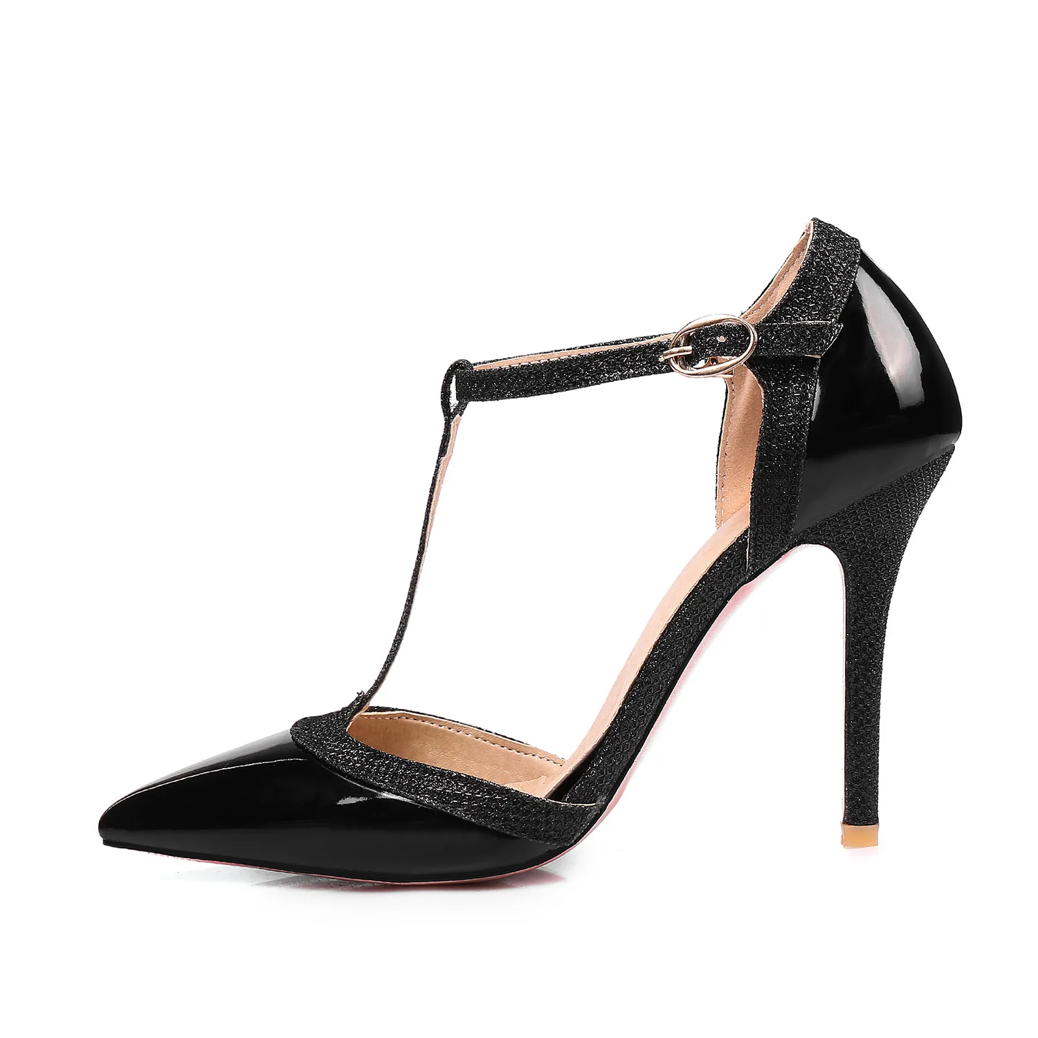 Brand New Sexy Silver Apricot  - Women Shoes Black ulasan dan harga