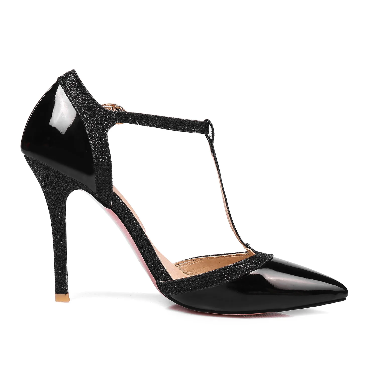 Brand New Sexy Silver Apricot  - Women Shoes Black ulasan dan harga