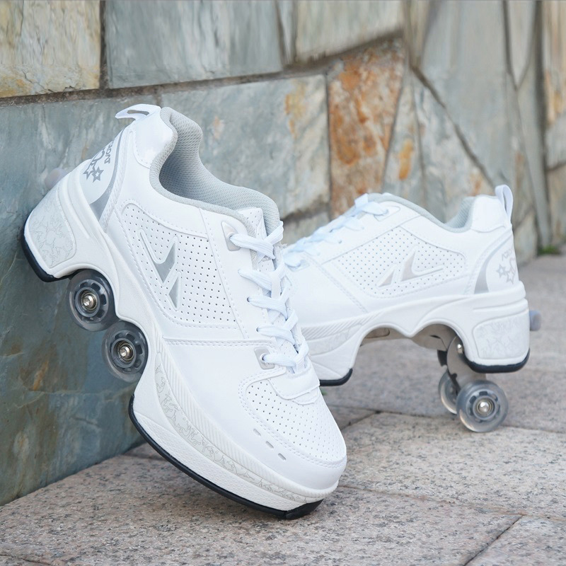 Kids Four-Wheel Roller Skate S - Women'S Shoes Professional ulasan dan harga
