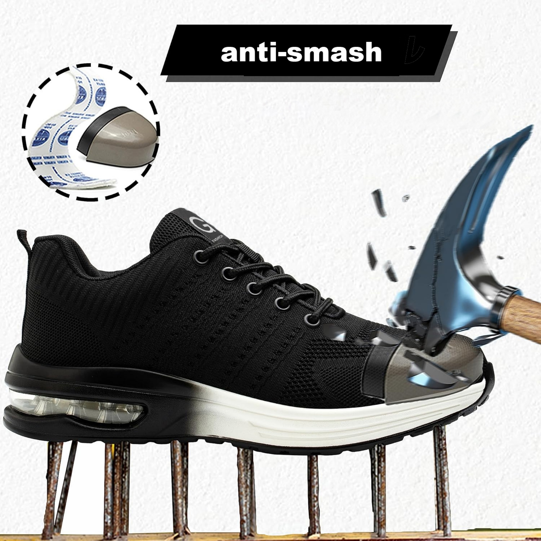 Indestructible Safety Shoes Fo - Women'S Shoes For Work ulasan dan harga