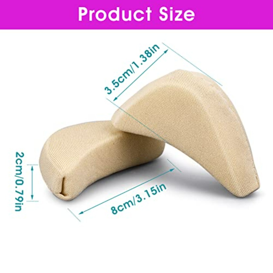 2 Pairs Soft Sponge Adjustable - Women Shoes For Big Feet ulasan dan harga