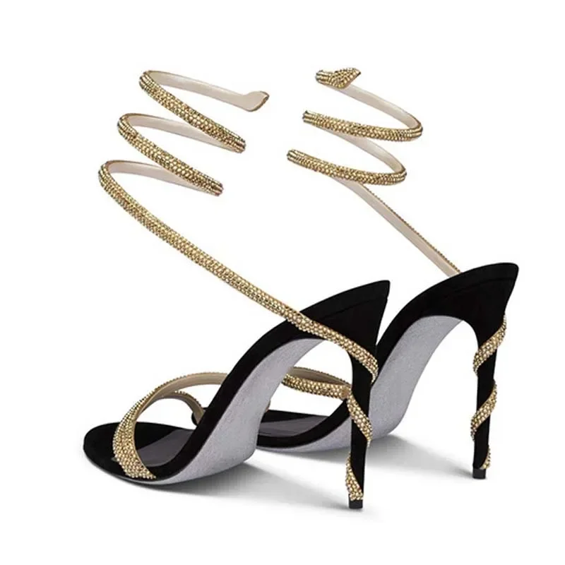 Eilyken Fashion Crystal Stilet - Platform Mule Heel ulasan dan harga
