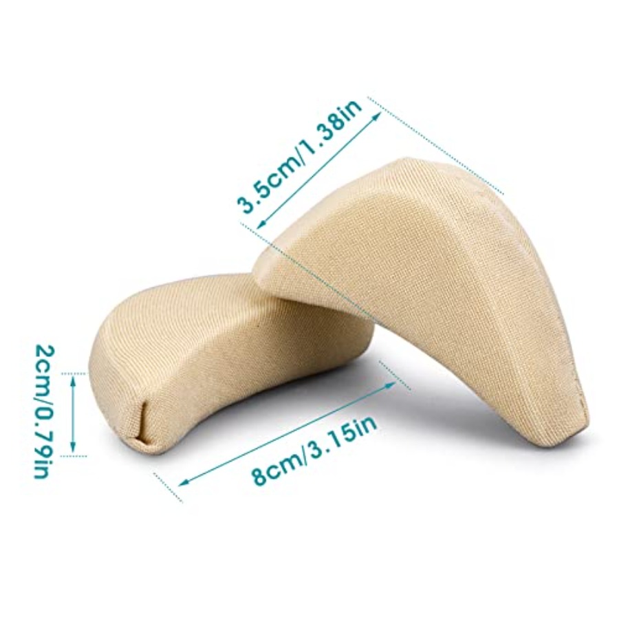 2 Pairs Soft Sponge Adjustable - Women Shoes For Big Feet ulasan dan harga