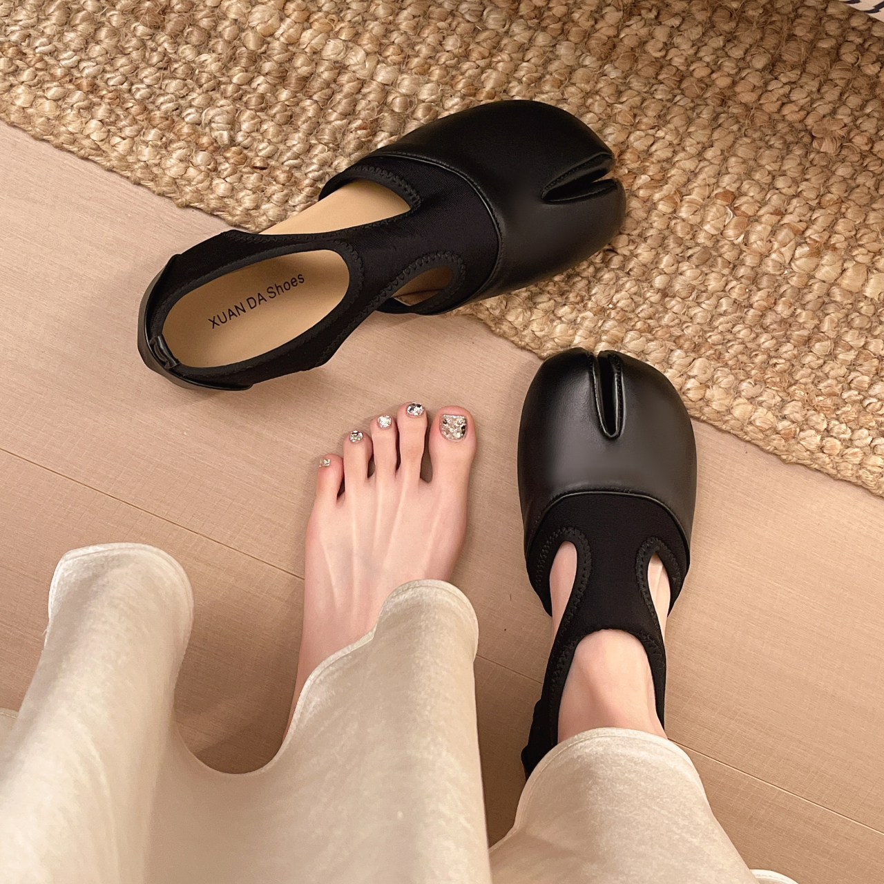 New Women Brand Mary Janes Sho - Women'S Shoes Loafers Black ulasan dan harga