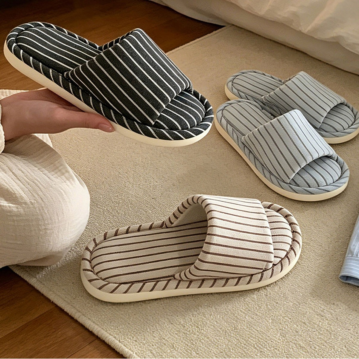 Women's House Fur Slippers Cas - Women'S Shoes Toms ulasan dan harga