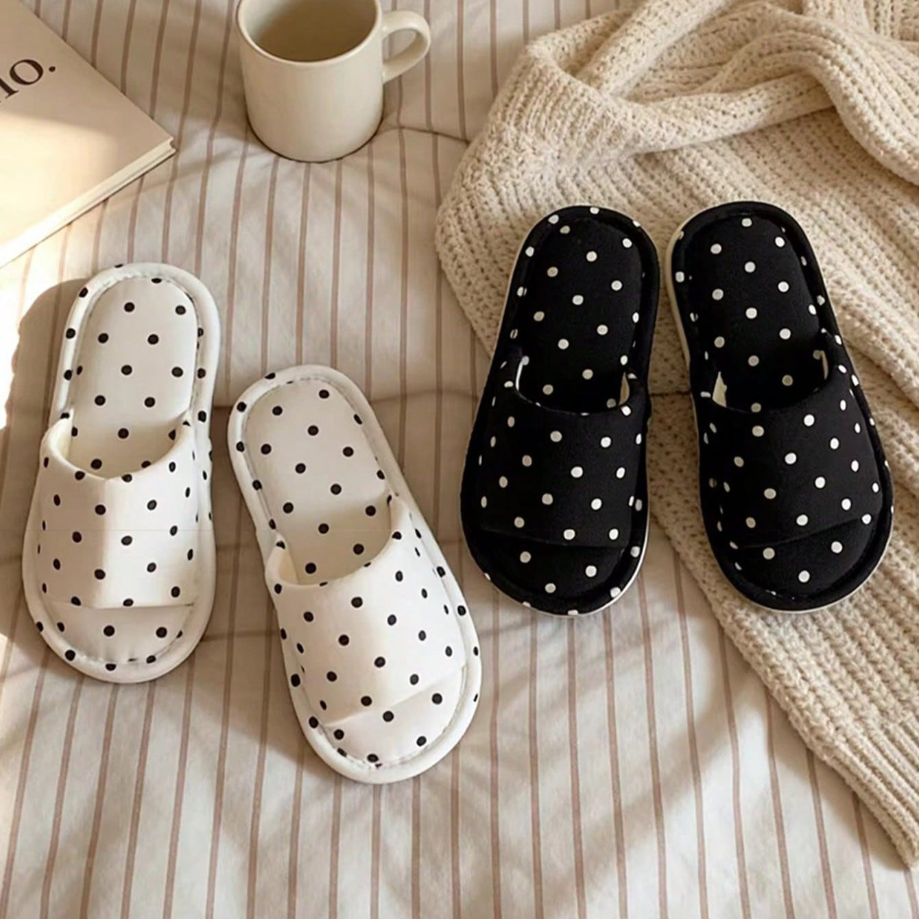 Women's House Fur Slippers Cas - Women'S Shoes Toms ulasan dan harga