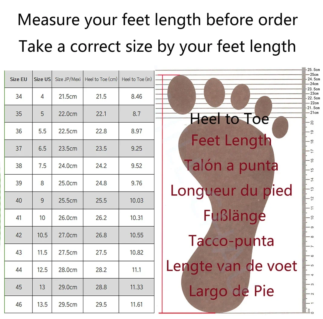【Measure Your Feet Length Befo - Women Shoes For Big Feet ulasan dan harga