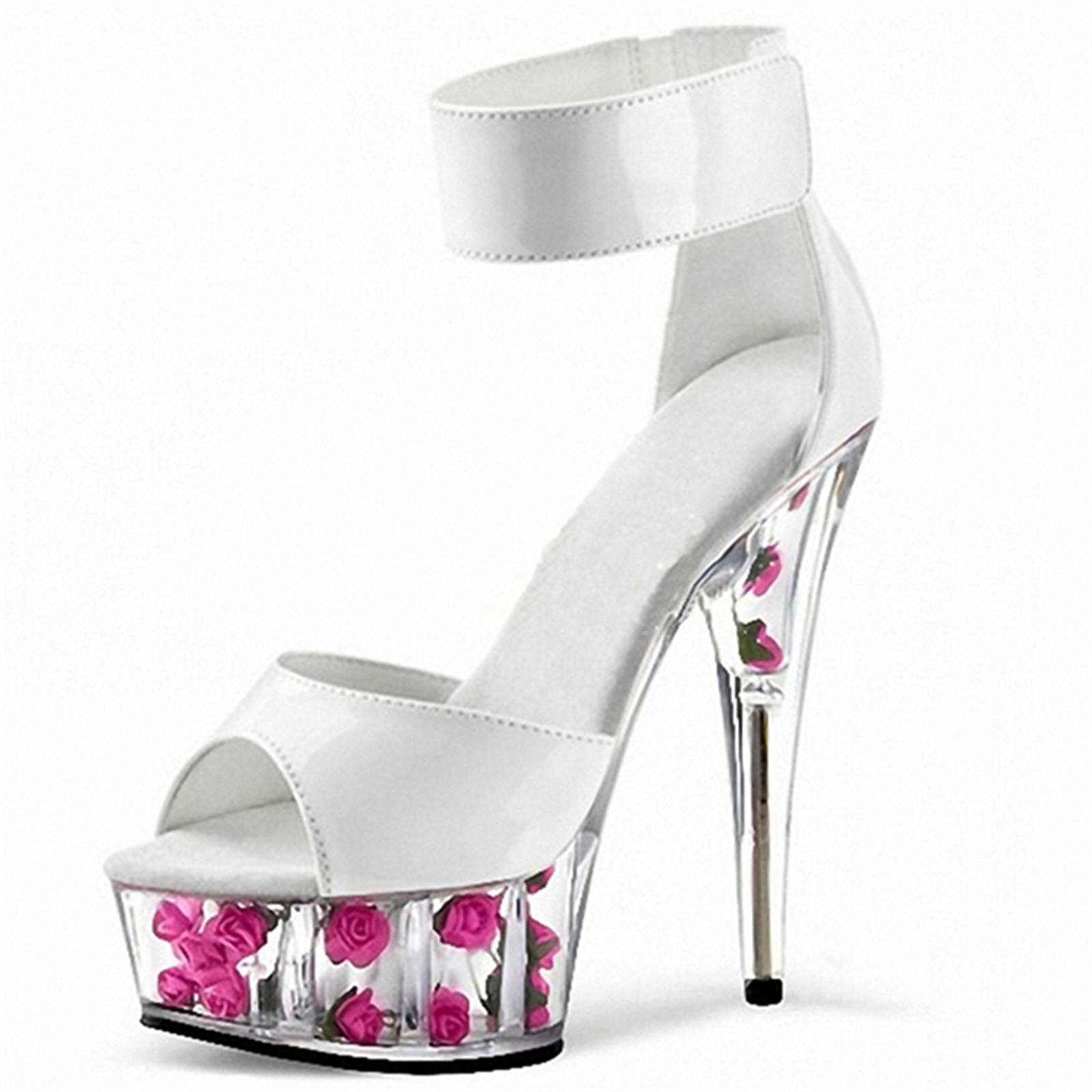 Neo Gothic Heels 15cm - Black  - Wide Fit Heels ulasan dan harga