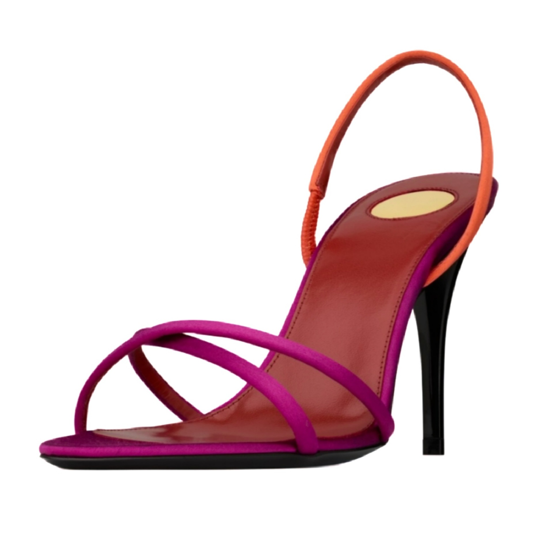 Women's Color Block Satin Cris - Platform Mule Heel ulasan dan harga