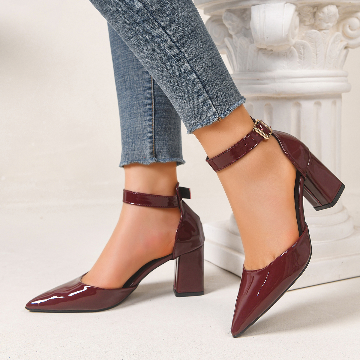 Women High Heels Sandals Summe - Women'S Shoes For Work ulasan dan harga