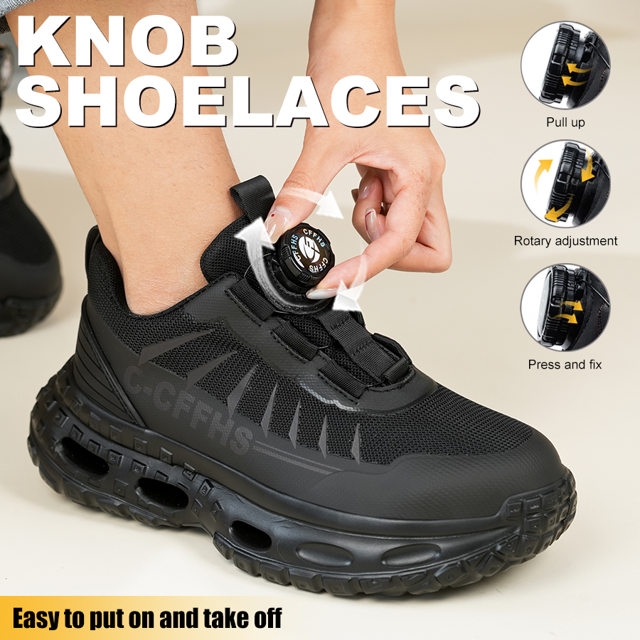 Rotating Button Women Safety S - Women'S Shoes For Work ulasan dan harga