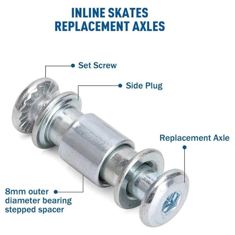 Roller Skates Parts Axle Male  - Women Shoes Qc ulasan dan harga