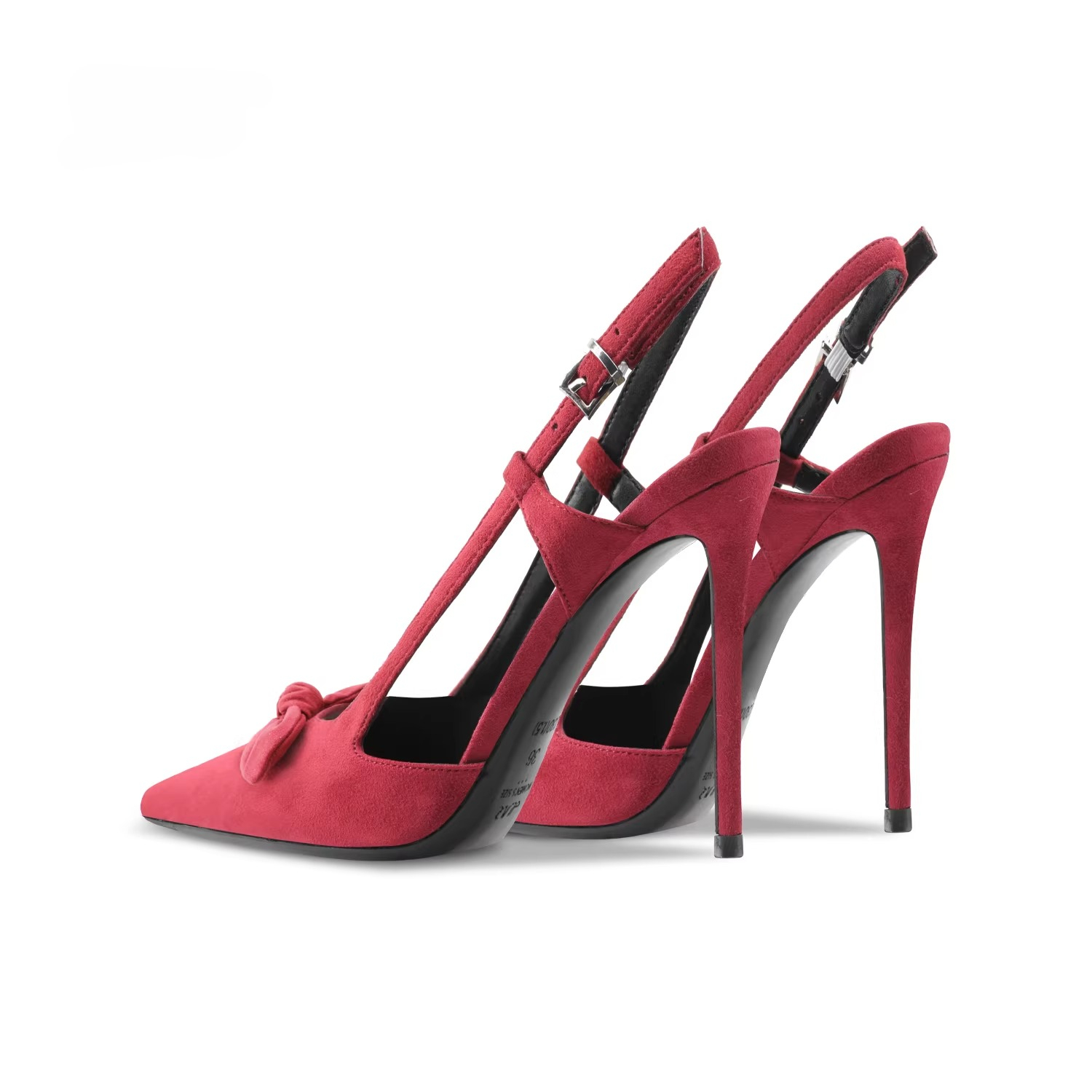 Bow Suede Heels New Summer Poi - Platform Mule Heel ulasan dan harga