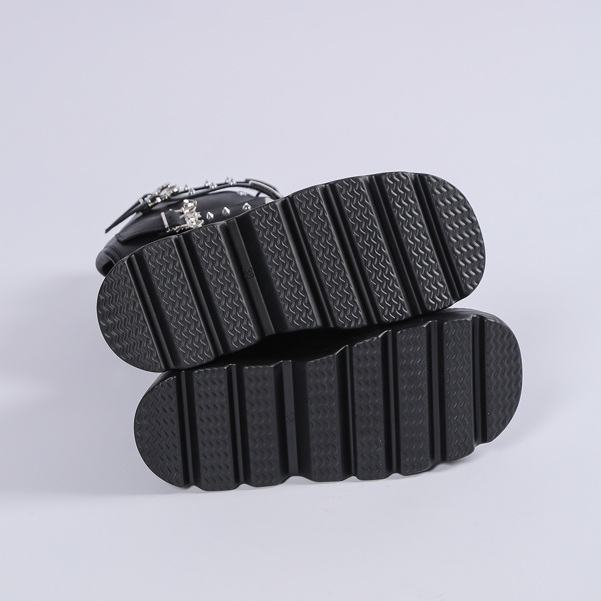 New Ladies Goth Platform Boots - Wedge Heeled Sneaker ulasan dan harga