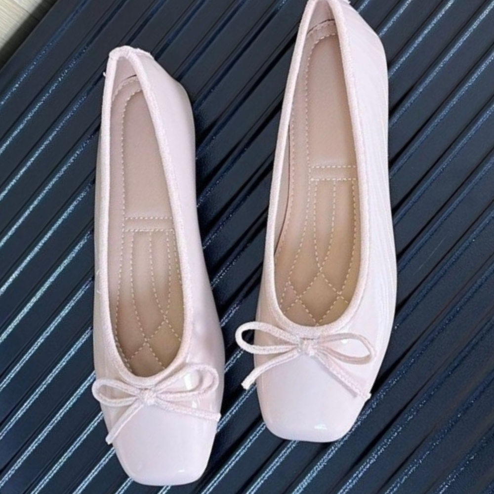 Women Nude Pink Patent Leather - Women Shoes Elegant ulasan dan harga