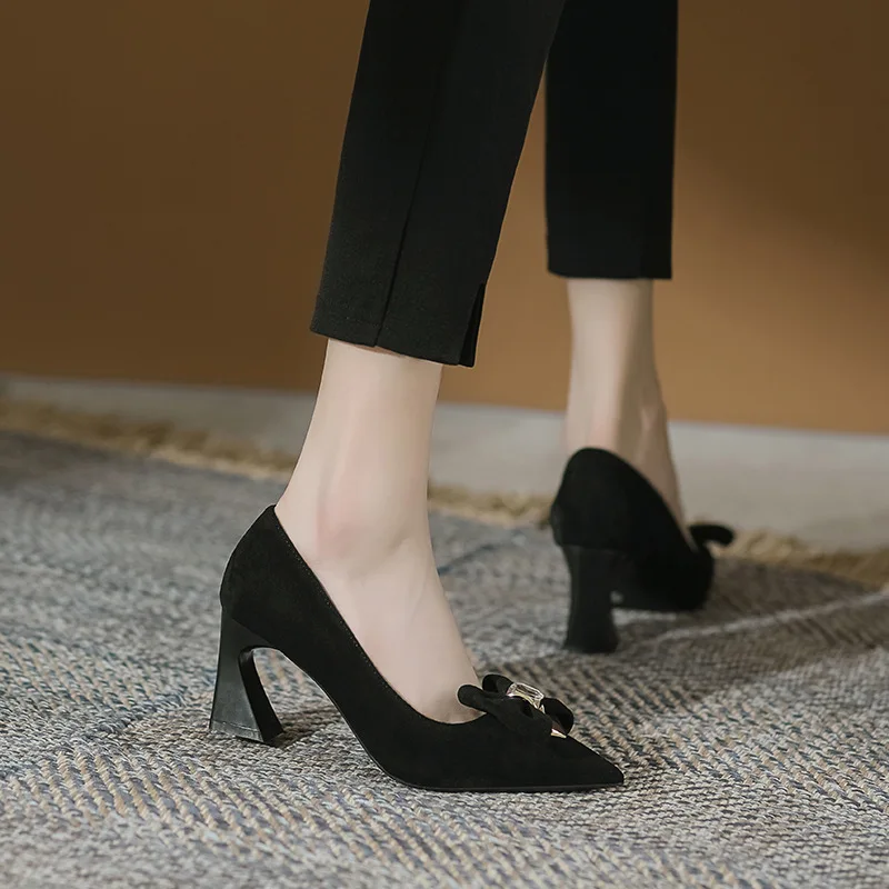 Size 30-44 Pointed 7cm High He - Women'S Shoes Professional ulasan dan harga