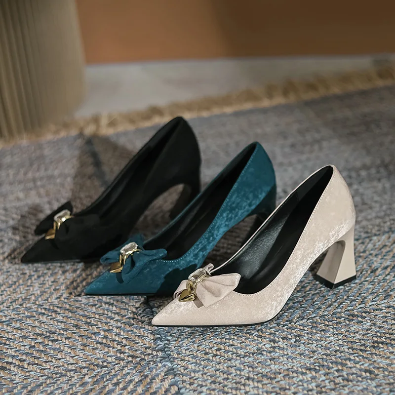 Size 30-44 Pointed 7cm High He - Women'S Shoes Professional ulasan dan harga