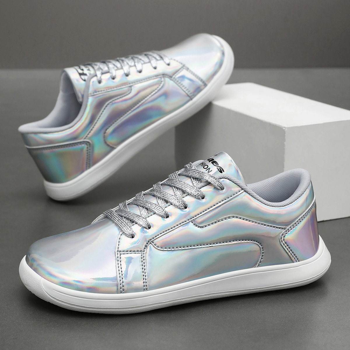 Women Iridescent Wide Toe Box  - Women'S Shoes With Wide Toe Box ulasan dan harga