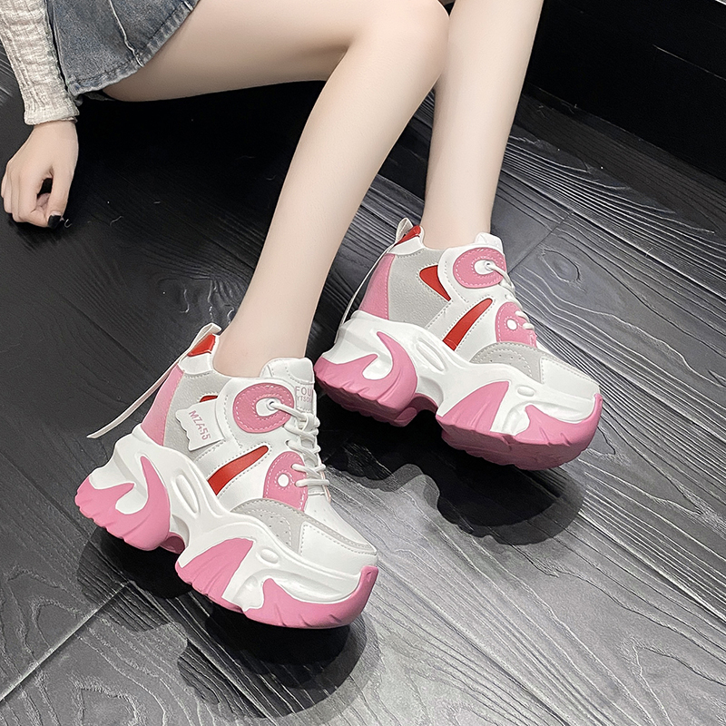 Women Walking Sneakers New Aut - Wedge Heeled Sneaker ulasan dan harga