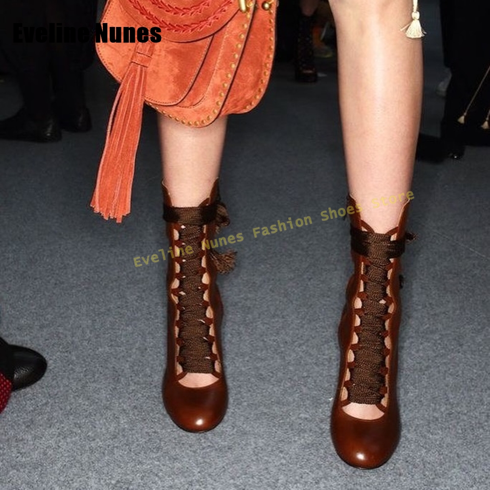 Cross Tied Fashion Catwalk Boo - Women'S Shoes Trending 2025 ulasan dan harga