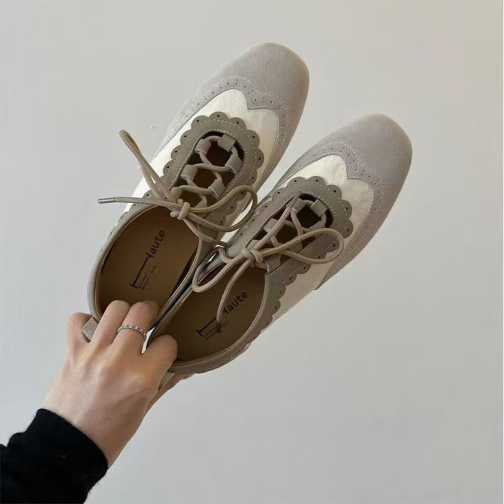 Women's Retro Scalloped Brogue - Women Shoes Elegant ulasan dan harga