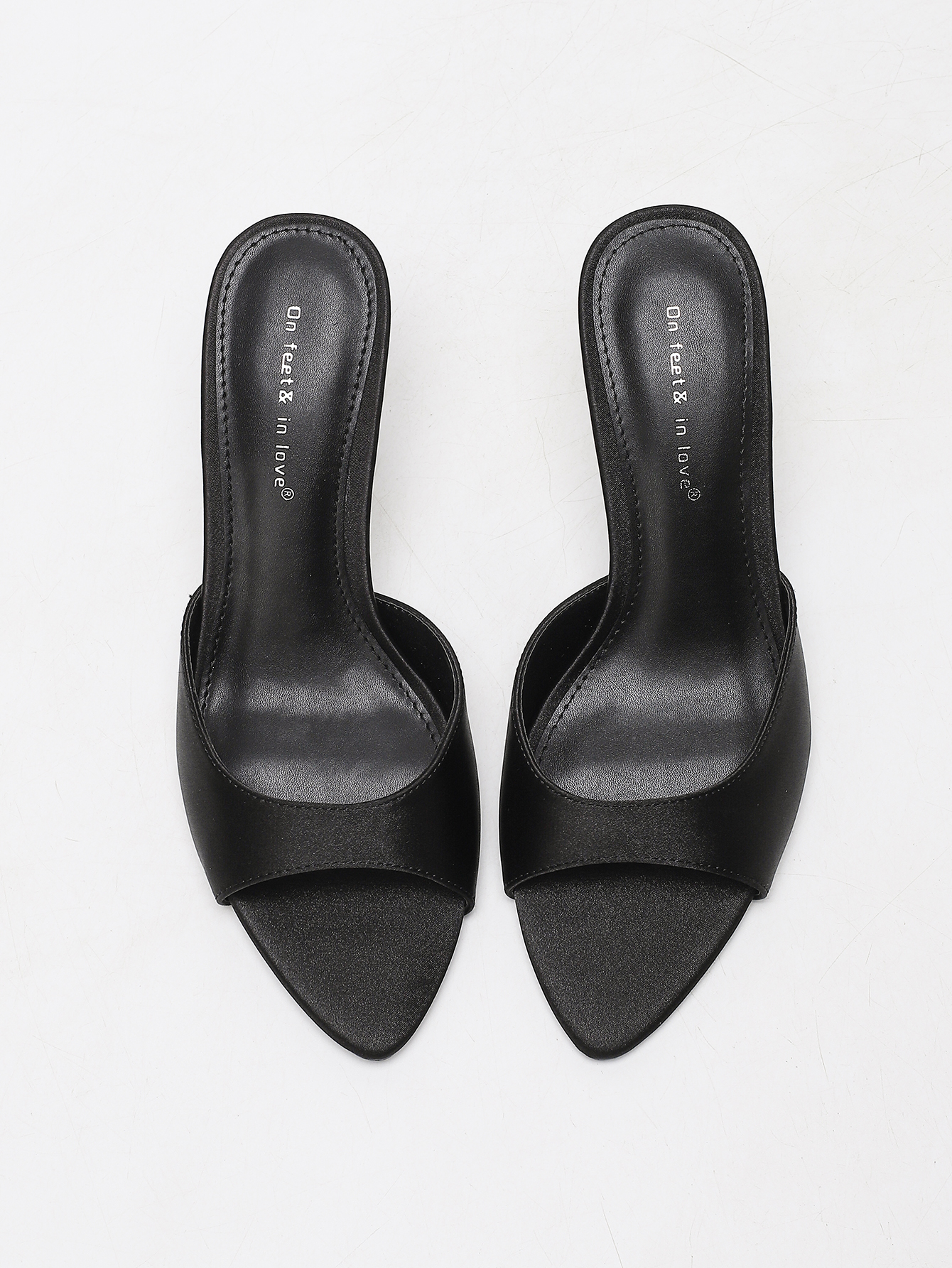 Women's Satin Pointed Toe Stil - Platform Mule Heel ulasan dan harga