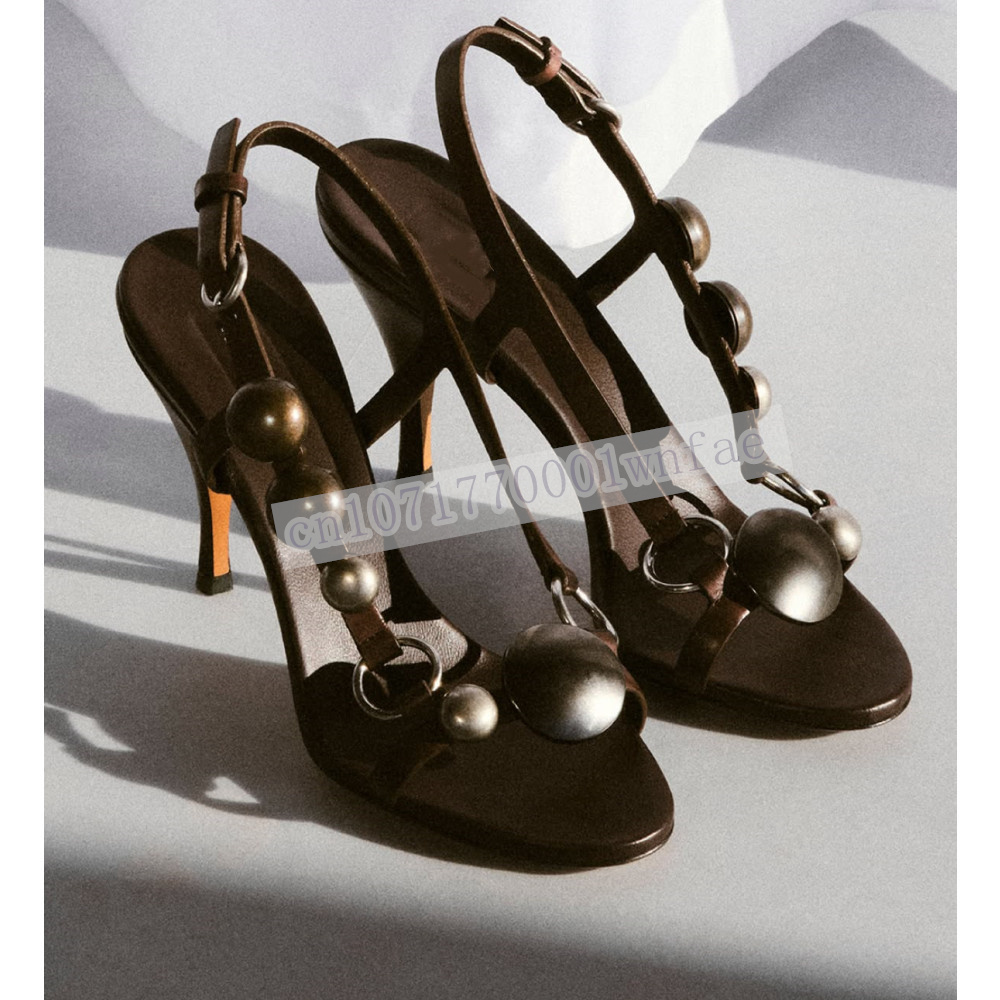 Women Brown Leather Slingback  - Platform Mule Heel ulasan dan harga