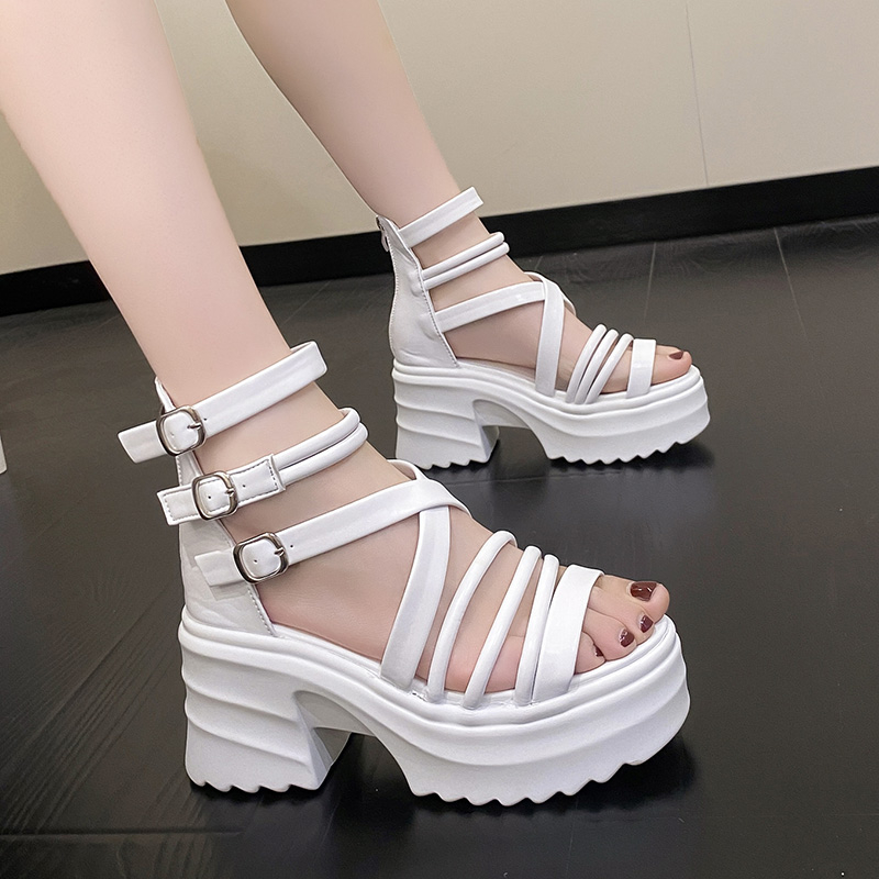Hot Summer Sandals 9CM Wedge H - Wedge Heeled Sneaker ulasan dan harga