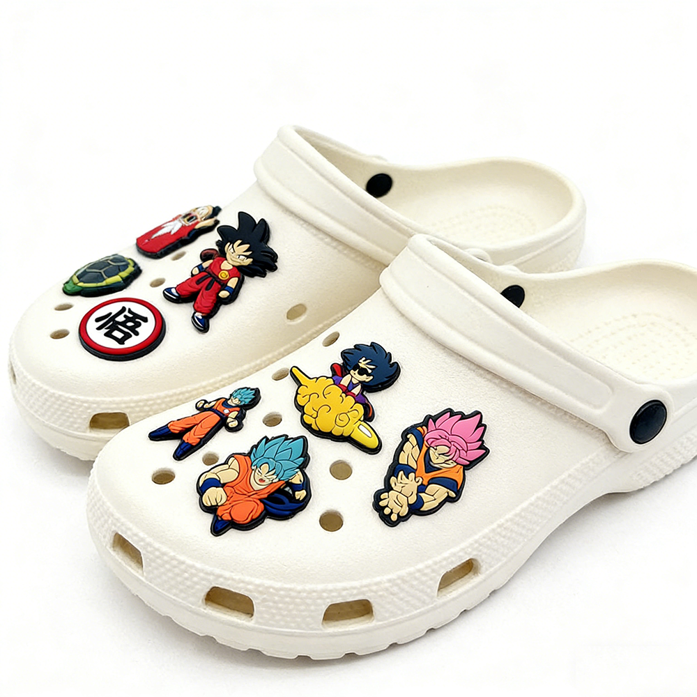 22pcs Dragon Ball Series Shoe  - Croc Style Clog ulasan dan harga