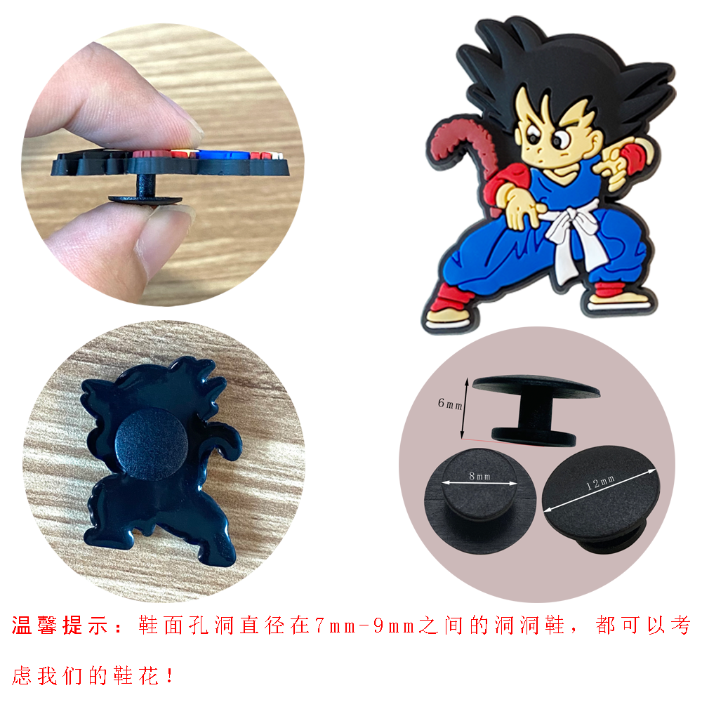 22pcs Dragon Ball Series Shoe  - Croc Style Clog ulasan dan harga
